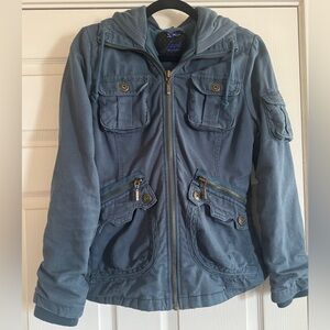 RARE Jack by BB Dakota Blue Hooded Jacket - Twilight Bella Swan Jacket